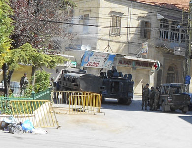 الجيش اللبناني ينتشر في معقل ثان لحزب الله بمدينة بعلبك
