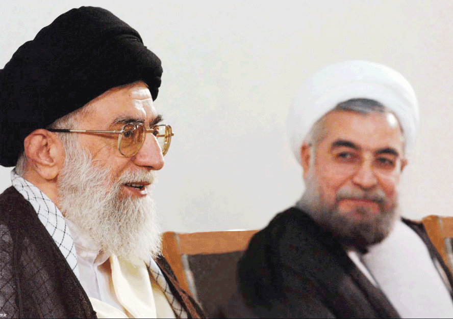 خامنئي يلوم روحاني: بعض تصرفاتك مرفوضة