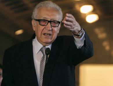 الابراهيمي:كل من له مصلحة ونفوذ في الشأن السوري يجب أن يحضر مؤتمر جنيف