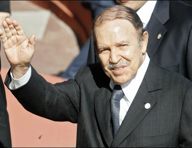 الحزب الحاكم بالجزائر يختار رسميا بوتفليقة مرشحا بانتخابات الرئاسة