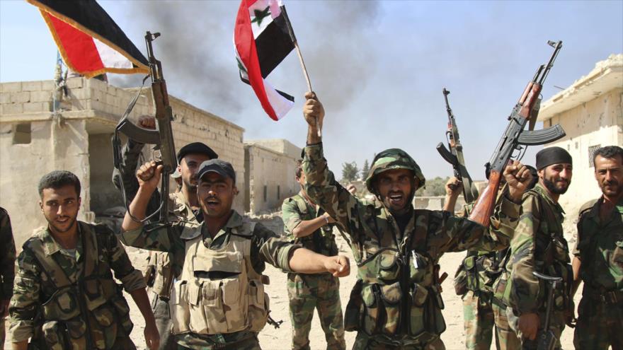 الجيش السورى يستعيد 22 قرية ومزرعة ويقضى على 1200 داعشى فى ريف حلب