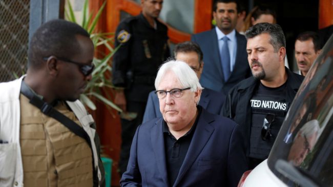 غريفيت يزور صنعاء اليوم لمطالبة الحوثي بانسحاب كامل من الحديدة