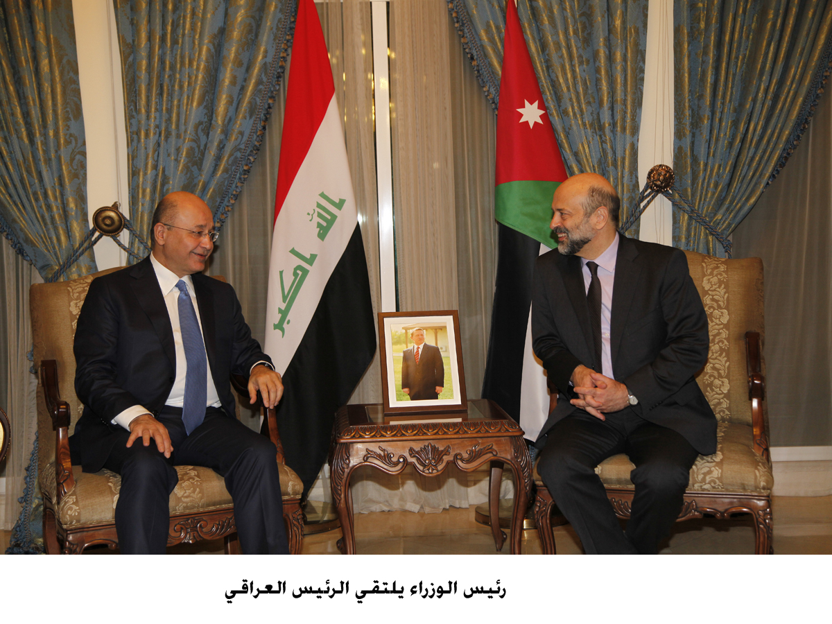 رئيس الوزراء يلتقي الرئيس العراقي