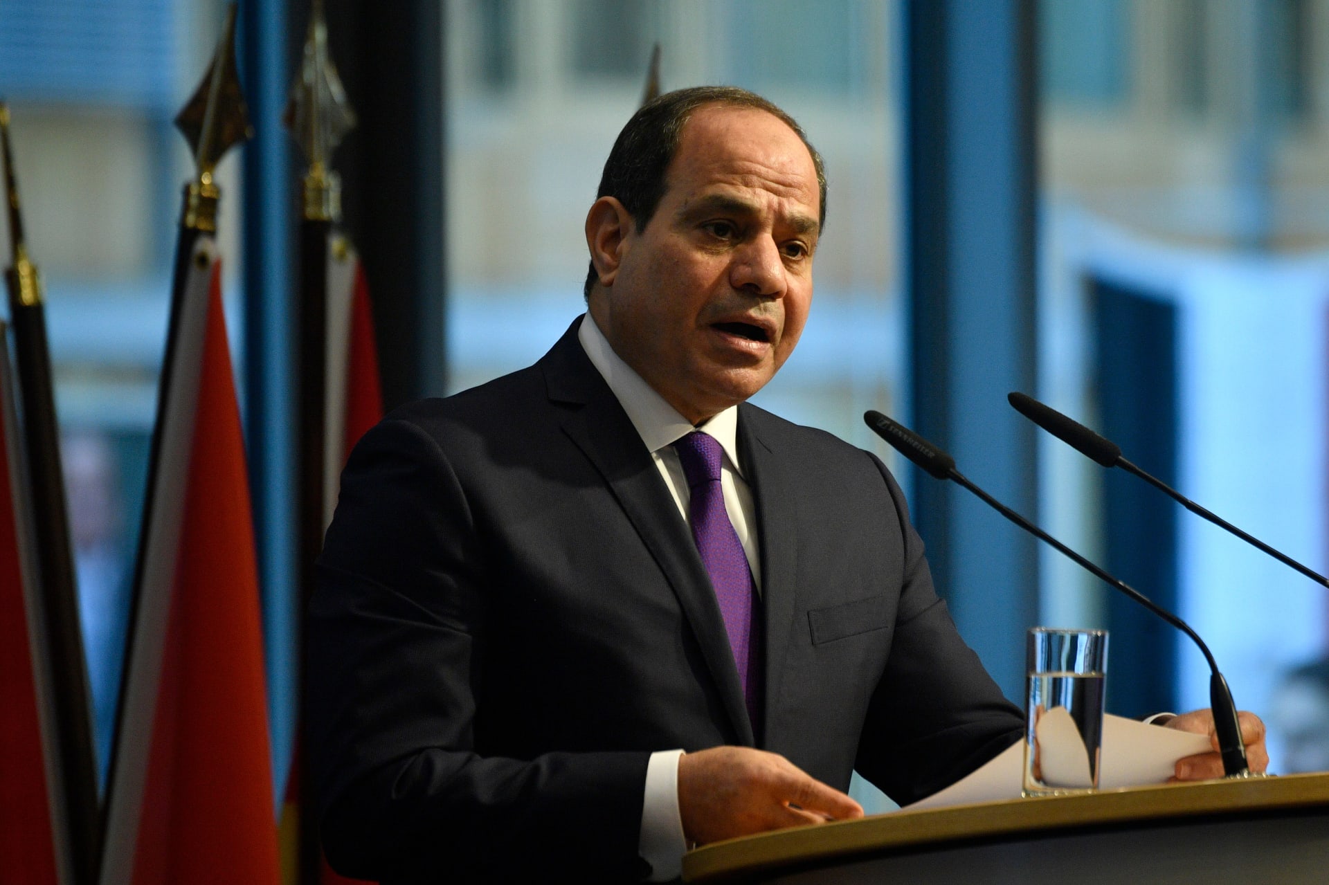 السيسي يشيد بموقف بريطانيا “الإيجابي” تجاه القضية الفلسطينية