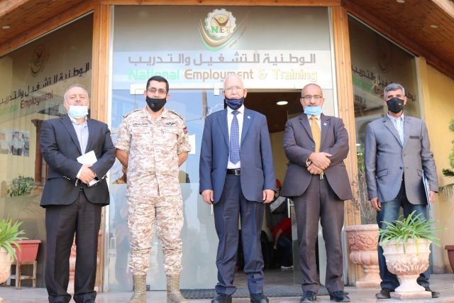 نقيب المهندسين يبحث التعاون مع الوطنية للتشغيل والتدريب