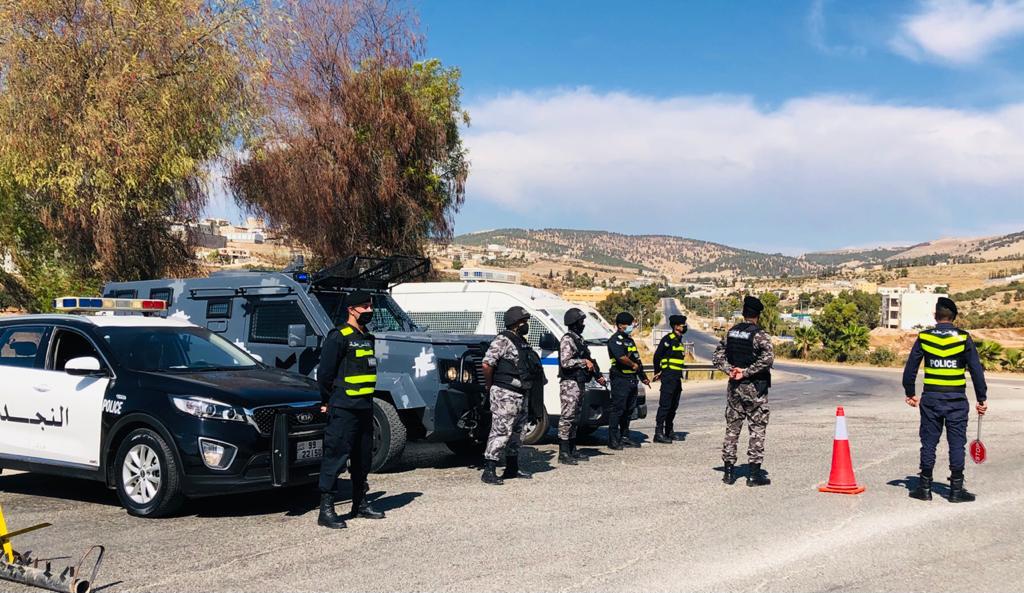 انتشار امني كثيف في كافة محافظات المملكة