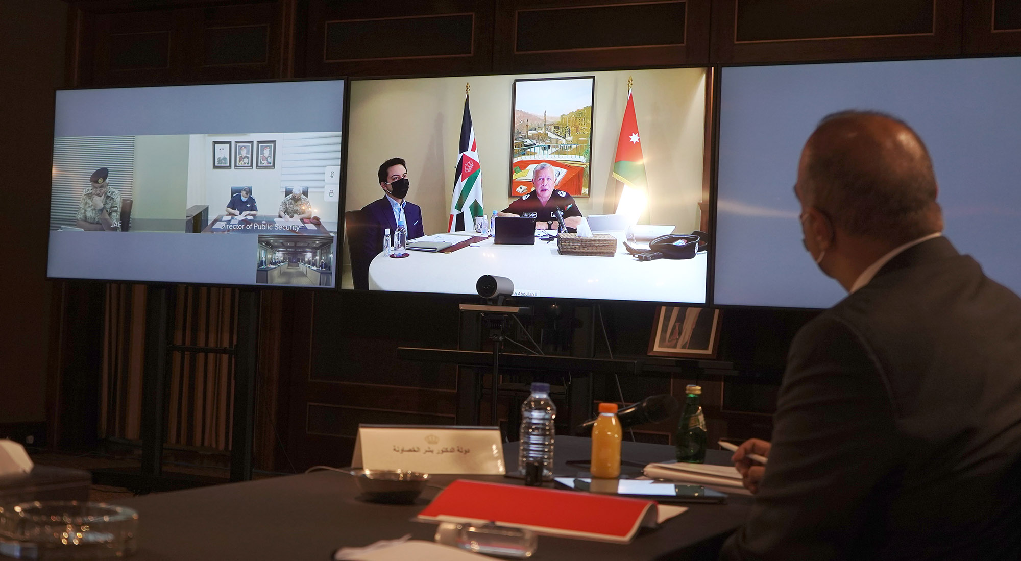 جلالة الملك : أهمية أن يكون المركز الوطني للأمن وإدارة الأزمات المرجعية لإدارة أزمة كورونا