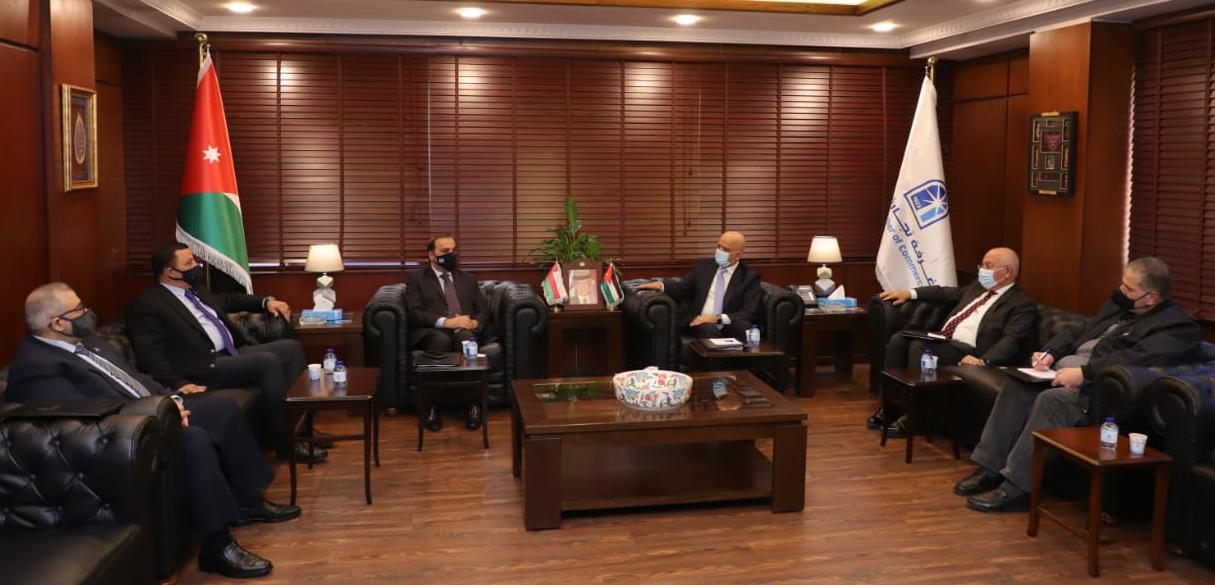 بحث سبل تعزيز التعاون الاقتصادي بين الأردن وسلطنة عُمان