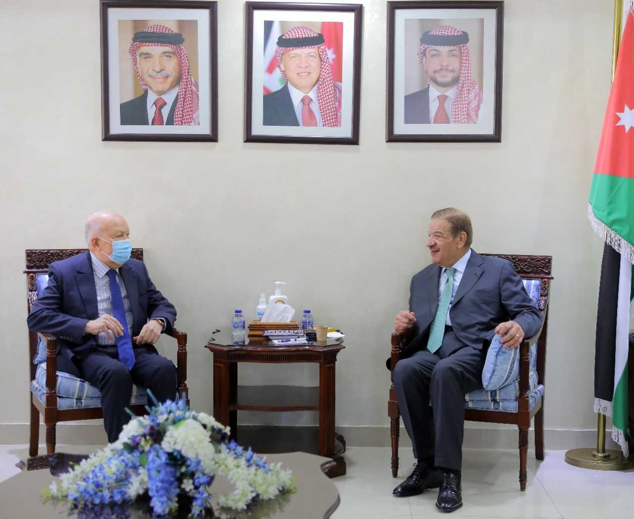 رئيس مجلس النواب يلتقي سفيري المغرب والهند