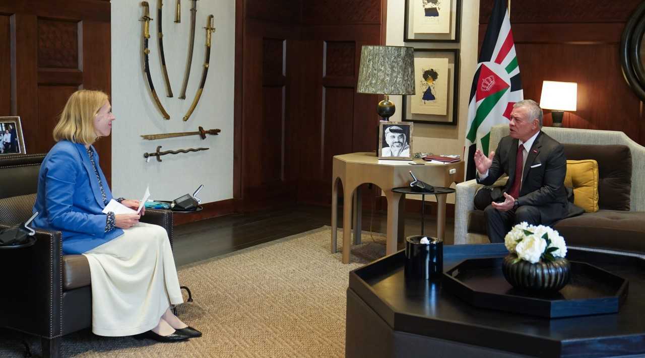 جلالة الملك يستقبل وزيرة الخارجية النرويجية