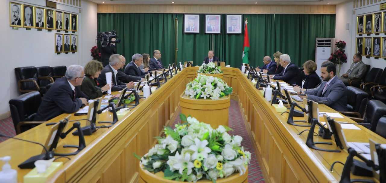 الأخوة الأردنية المصرية في الأعيان تبحث والسفير المصري العلاقات الثنائية