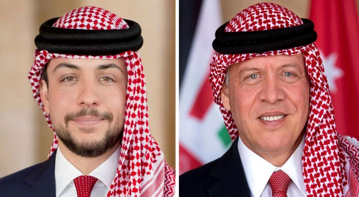 جلالة الملك يتلقى برقيات تهنئة بمناسبة زفاف سمو ولي العهد