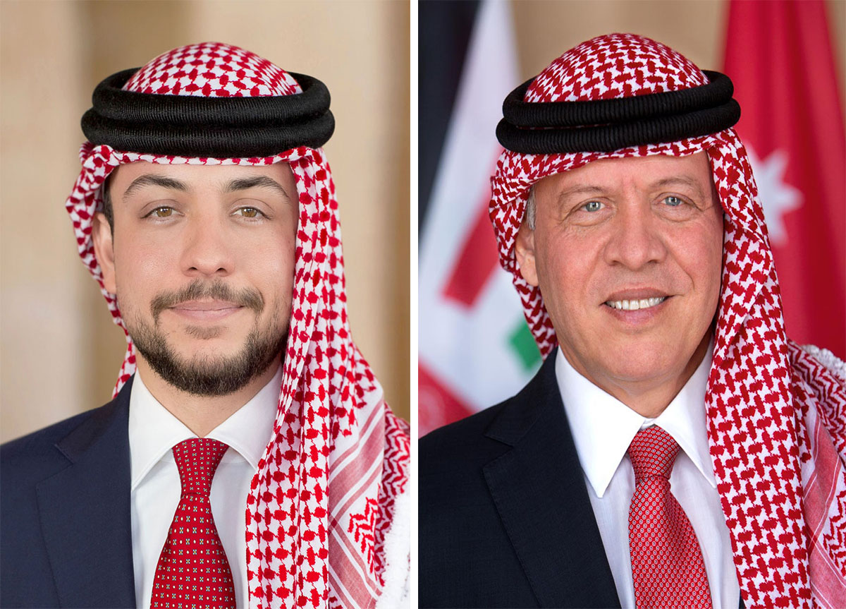 جلالة الملك وولي العهد يتلقيان برقيات تهنئة بالعام الهجري