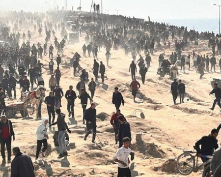 156 يوم على حرب غزة:&nbsp; شهداء وجرحى في إطلاق نار باتجاه مواطنين ينتظرون مساعدات