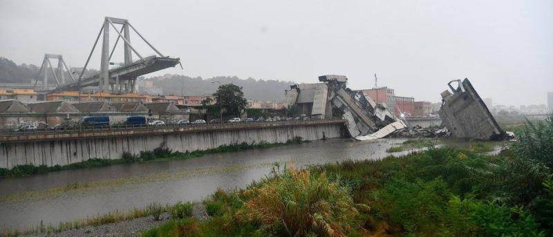 إيطاليا تعلن حداداً وطنياً وتشييع رسمي لضحايا انهيار جسر جنوى