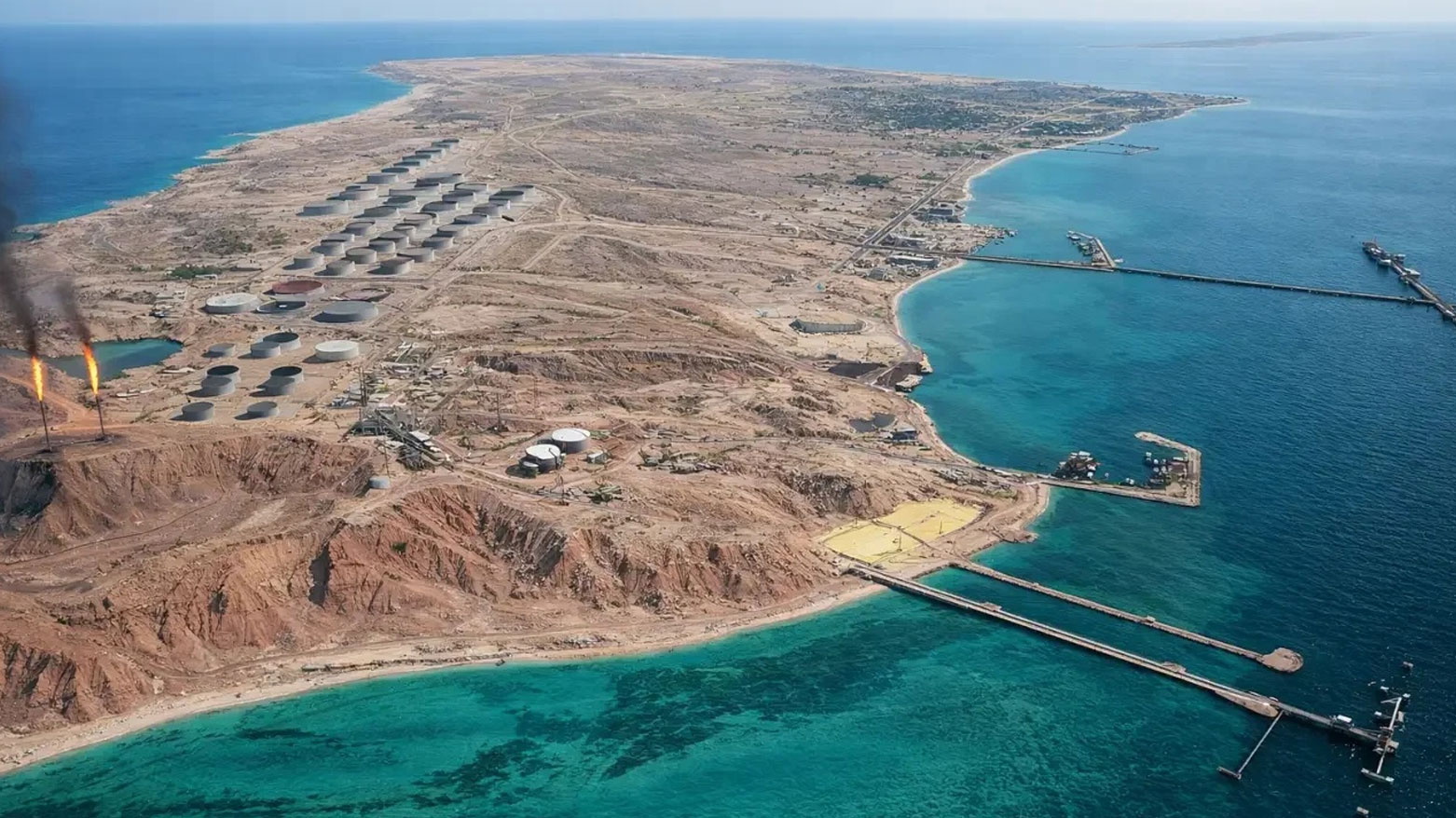 ترامب يتراجع عن فكرة الاستيلاء على جزيرة خرج