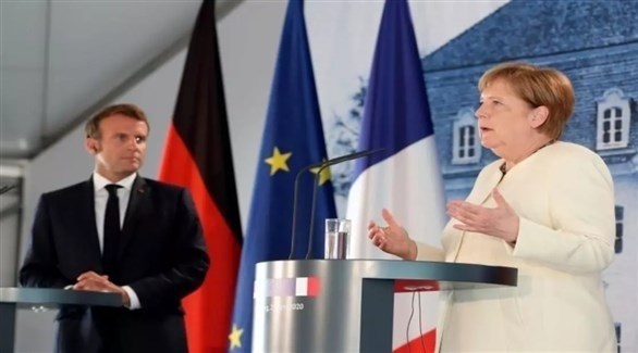 ميركل تنوب عن ماكرون في القمة الأوروبية