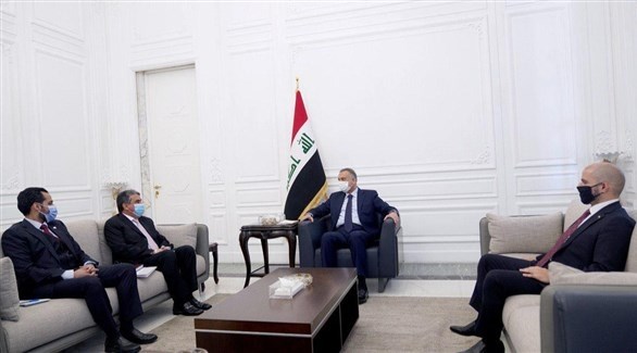 الكاظمي يدعو نظيره الكويتي لزيارة العراق