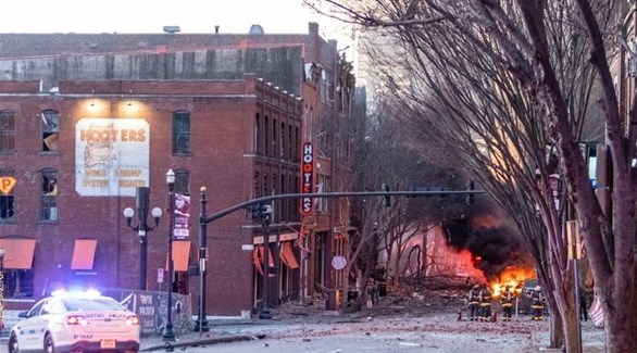 الشرطة الأمريكية تبحث عن أدلة في انفجار “ناشفيل”