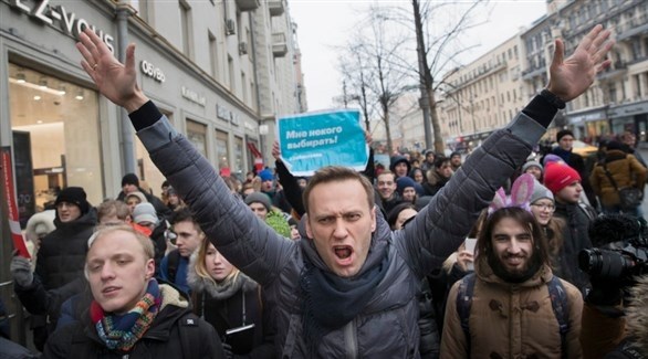 روسيا: 70 مدينة تتظاهر للإفراج عن نافالني
