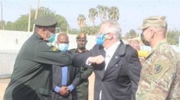قائد عسكري أمريكي يصل السودان