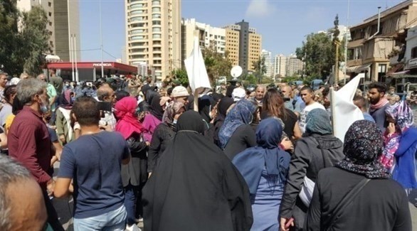 بيروت: اعتصامات وسط إجراءات أمنية