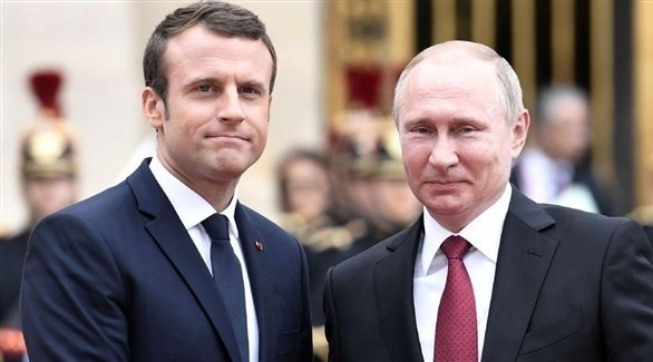 محادثة بين ماكرون بوتين حول أزمة أوكرانيا اليوم