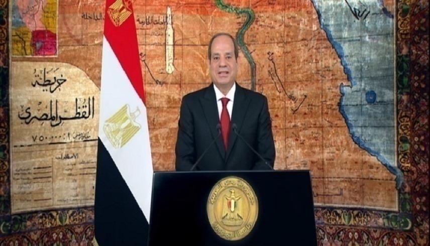 الرئيس السيسي يوجه التهنئة للشعب المصري إحتفالا بذكرى ثورة 30 يونيو (حزيران)