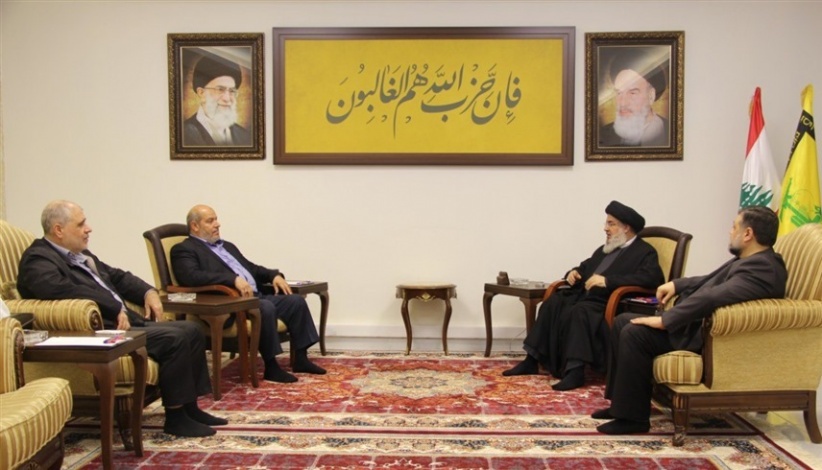 الأمين العام لحزب الله يلتقي وفدا من حماس