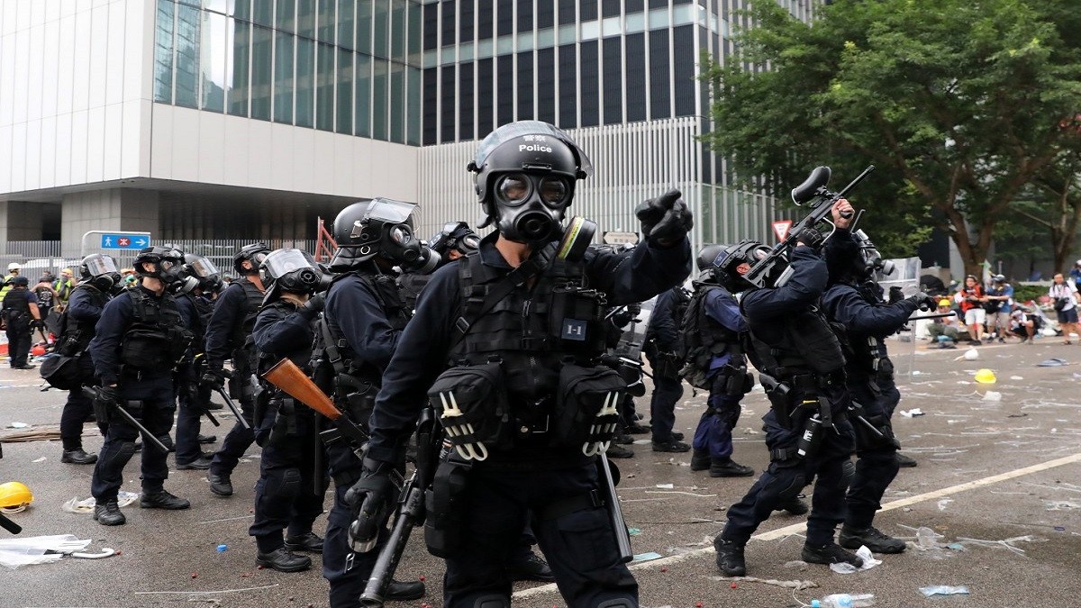 شرطة هونغ كونغ تمنع تظاهرة احتجاج كبيرة ضد قانون للأمن القومي‎