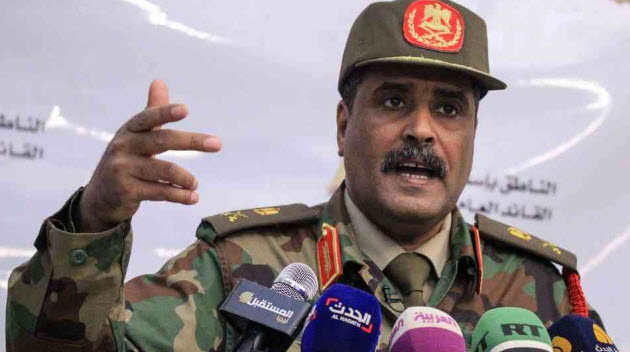الجيش الليبي يضع 3 شروط لإعادة فتح الموانئ والحقول النفطية في البلاد