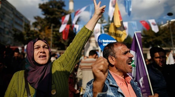 منع مسيرة لحزب الشعوب الديمقراطي الموالي للأكراد في تركيا