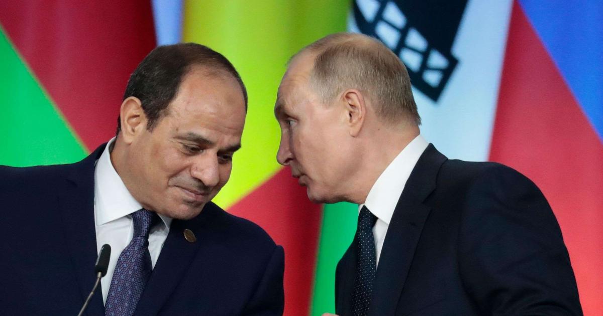 بوتين يشيد في اتصال مع السيسي بجهود القاهرة لحل الأزمة الليبية