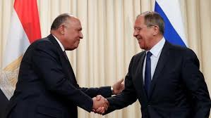 شكري يبجث مع لافروف التطورات على صعيد القضية الفلسطينية