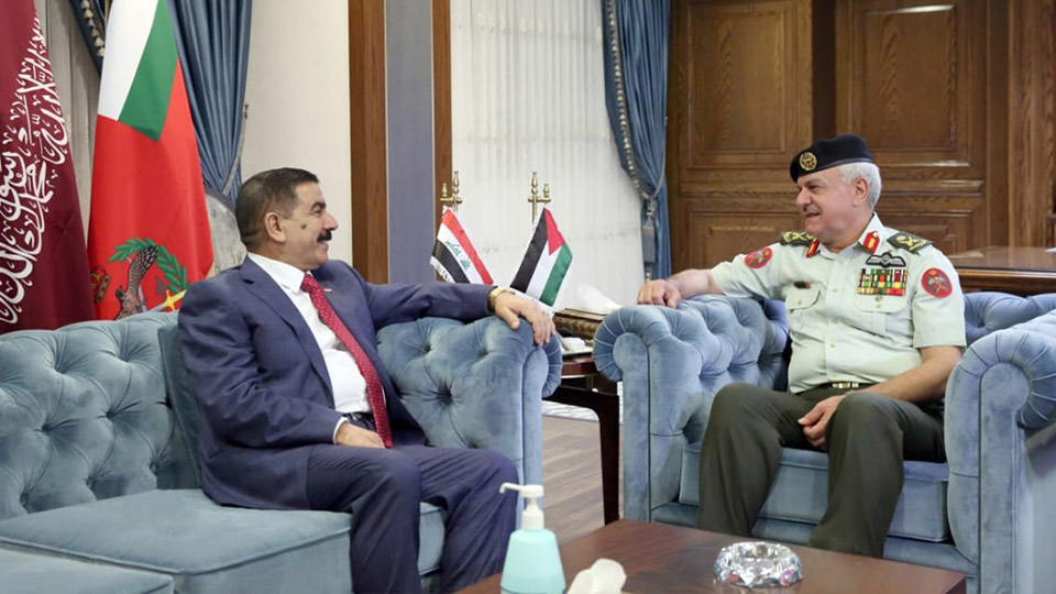 رئيس هيئة الأركان يستقبل وزير الدفاع العراقي