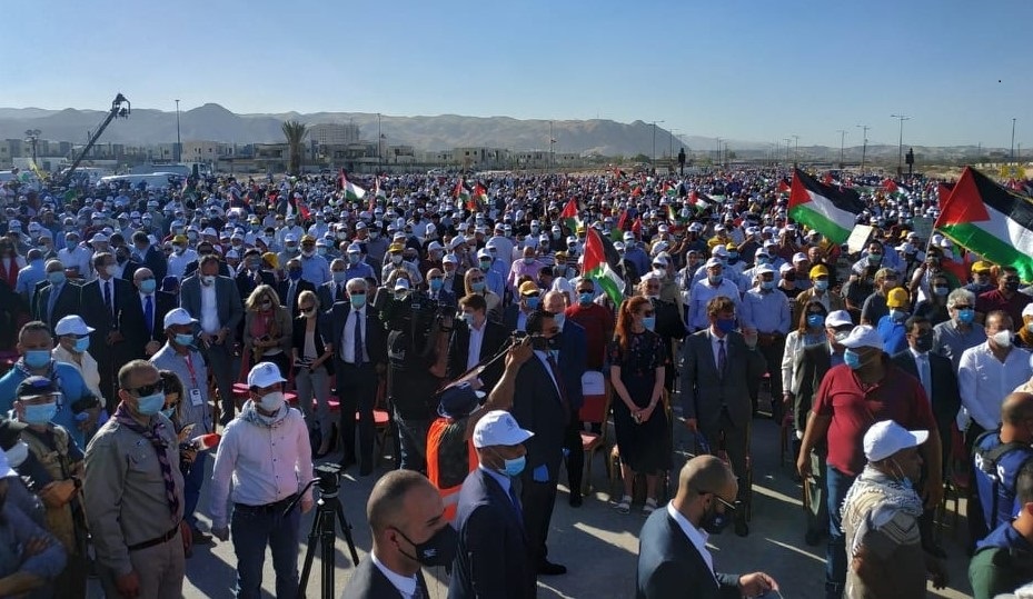 وسط مواجهات مع قوات الاحتلال.. بدء فعاليات المهرجان الشعبي لمواجهة الضم في أريحا