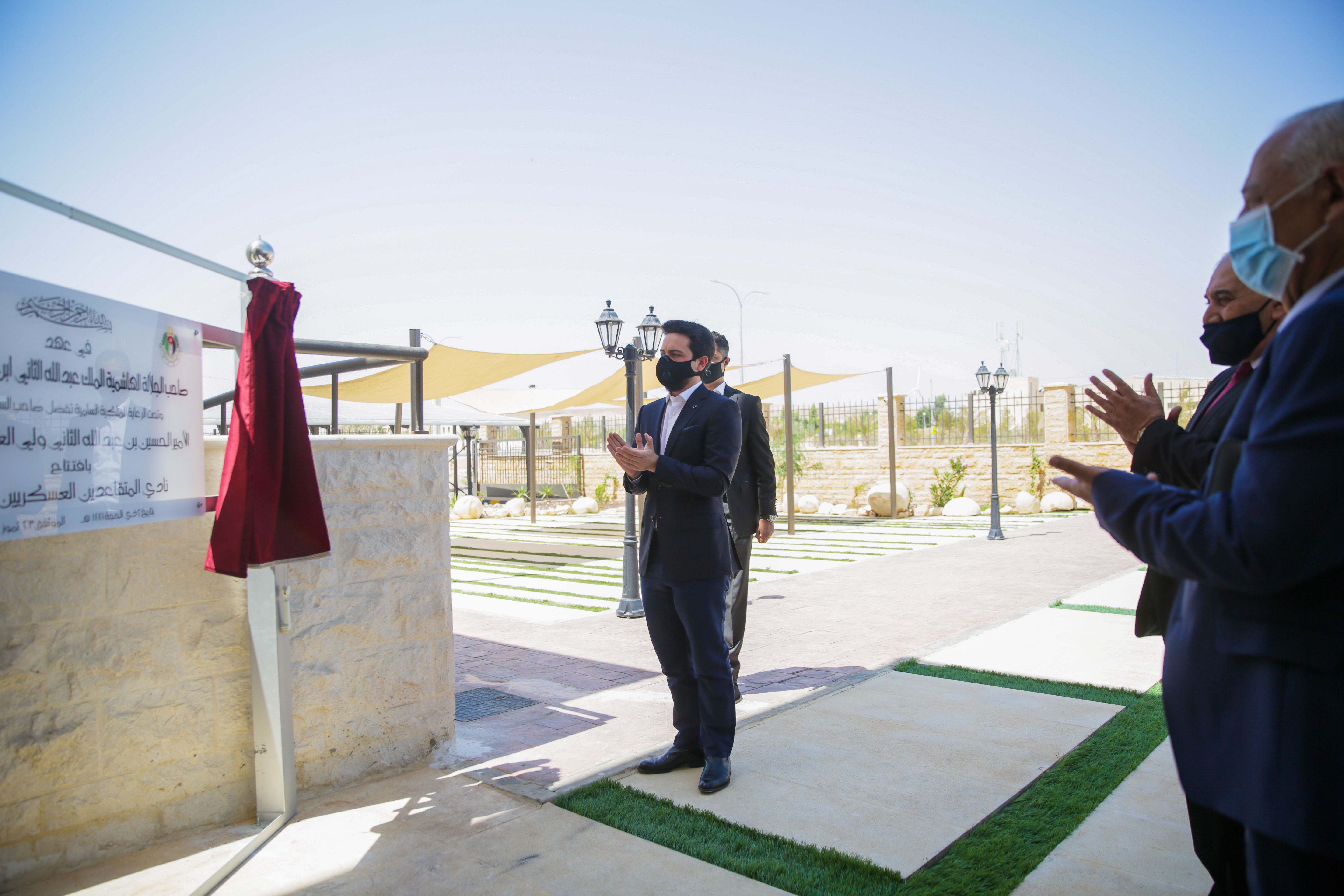 مندوباً عن جلالة الملك ..سمو ولي العهد يفتتح نادي المتقاعدين العسكريين في معان