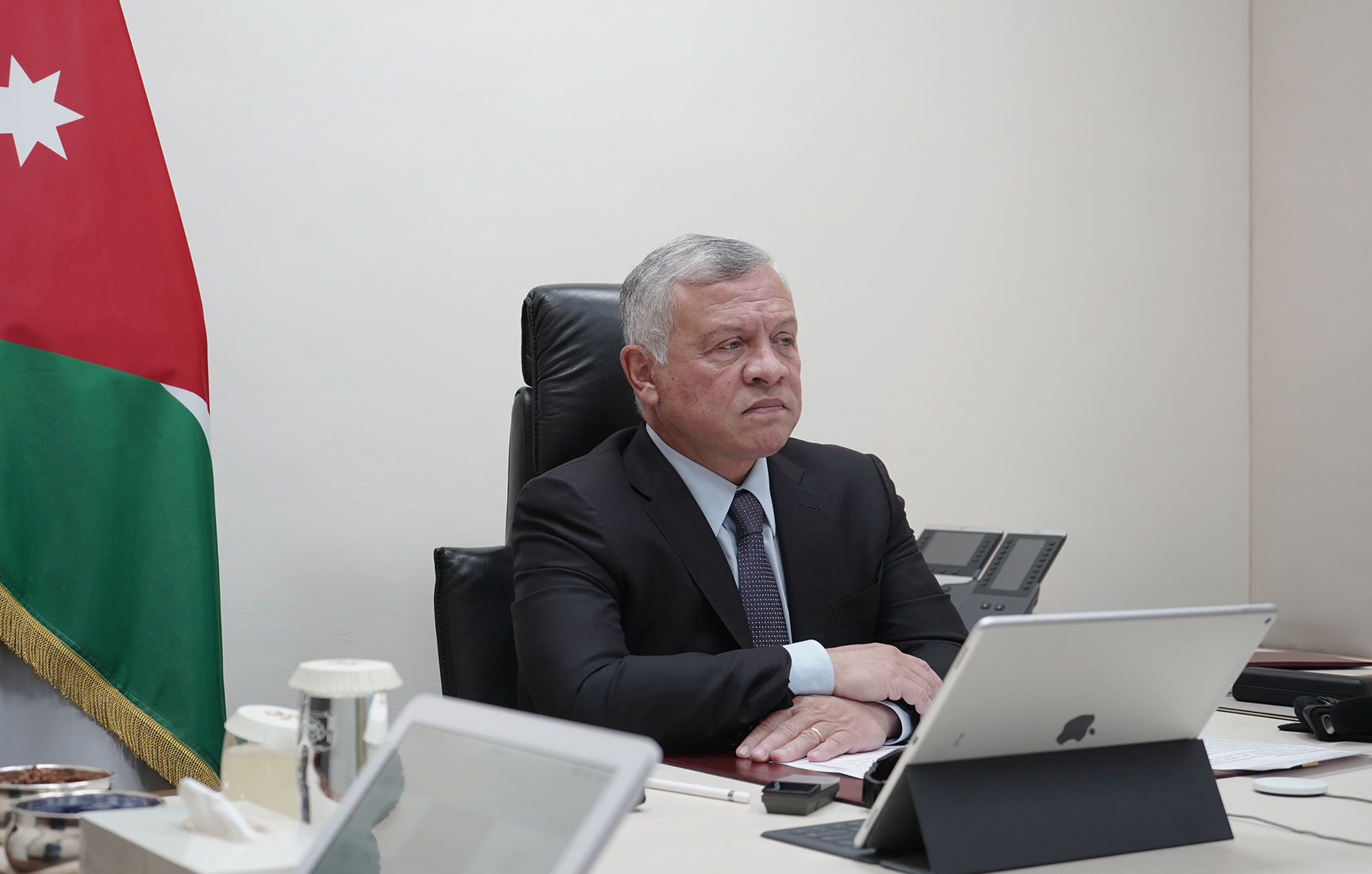 جلالة الملك عبدالله الثاني يشارك في مؤتمر دولي لدعم بيروت والشعب اللبناني