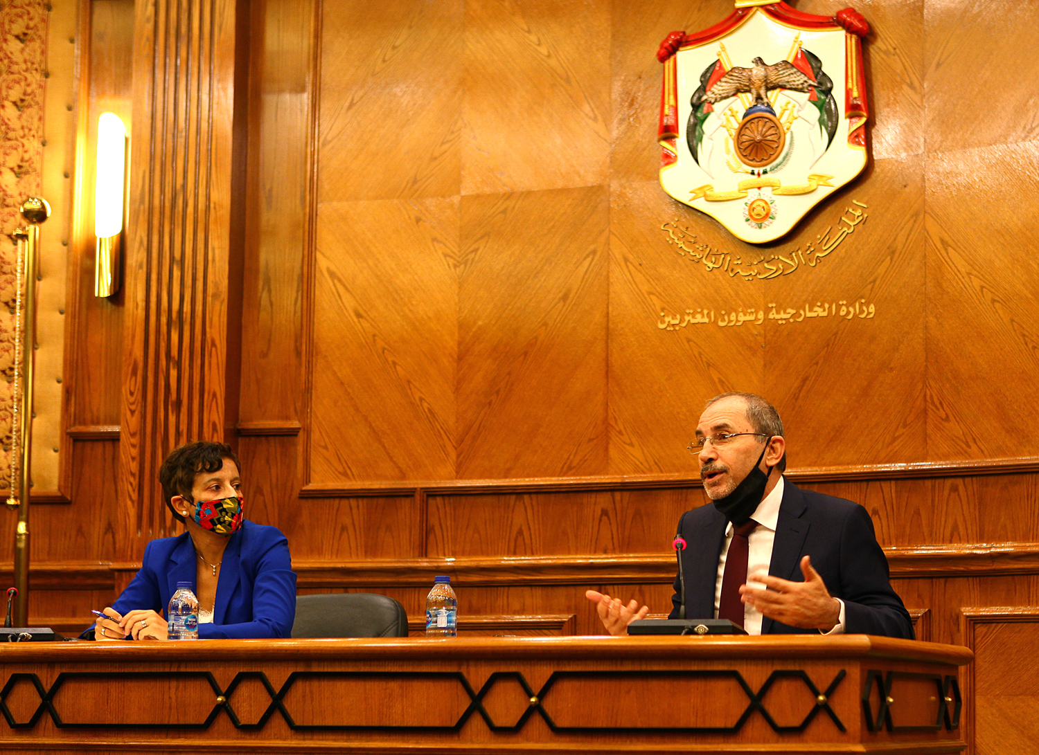 الصفدي يلتقي سفراء الاتحاد الأوروبي وممثلي المنظمات الأممية