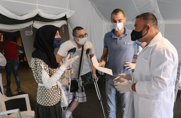 المستشفى الميداني الأردني في بيروت يواصل تقديم خدماته