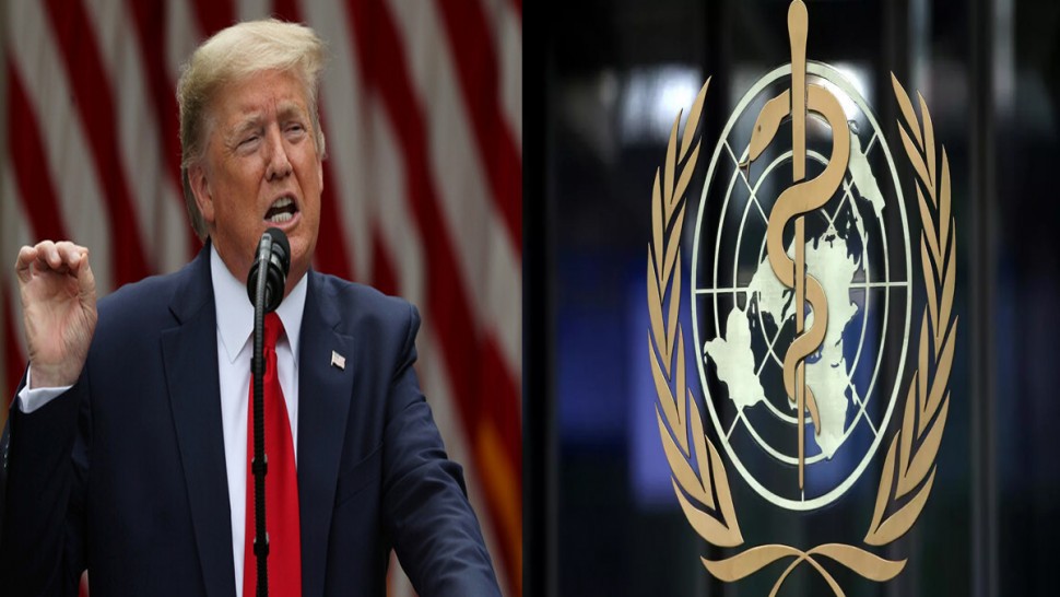 ترامب يعلن قطع العلاقات مع منظمة الصحة العالمية
