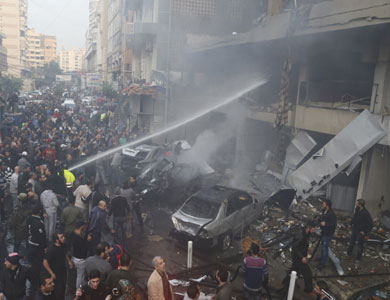 الدولة الاسلامية في العراق والشام تتبنى تفجير الضاحية الجنوبية لبيروت