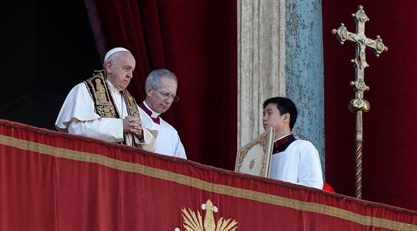 البابا فرنسيس: يدعو إلى إحلال الأمن بالشرق الأوسط