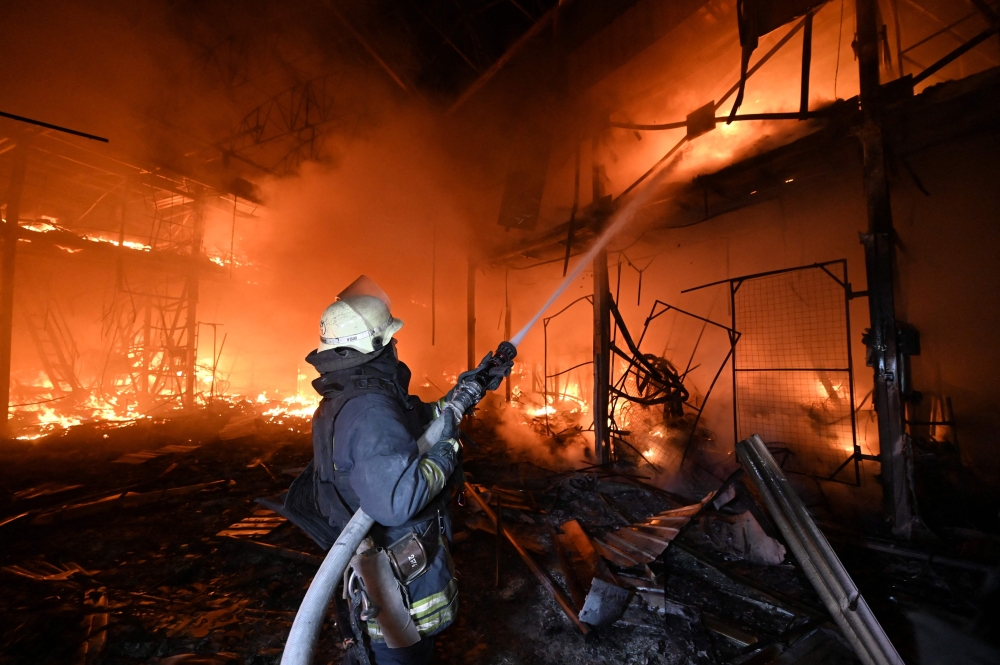 روسيا تشن أوسع هجوم على منشآت الغاز الأوكرانية