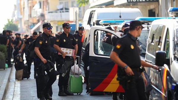 الشرطة الإسبانية: الهجوم على نقطة شرطة في كتالونيا حادث إرهابي