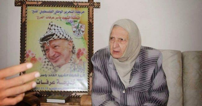 وفاة الحاجة خديجة عرفات شقيقة الرئيس الفلسطيني الراحل: ياسر عرفات