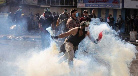 العراق: قتيلان و38 مصاباً في احتجاجات ببغداد