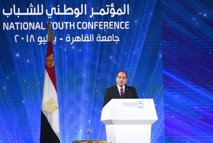 “ما يتم في مصر إعجاز”.. ننشر نص كلمة الرئيس السيسي في ختام مؤتمر الشباب