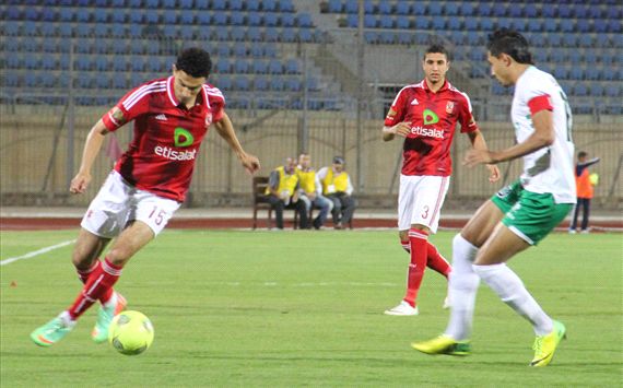 فوز غير مطمئن للاهلي المصري على الدفاع المغربي