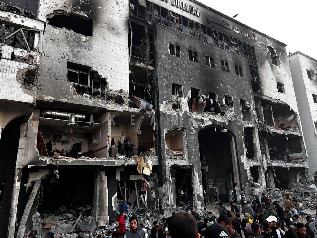 178 يوم على حرب غزة: انسحاب الاحتلال من مستشفى الشفاء